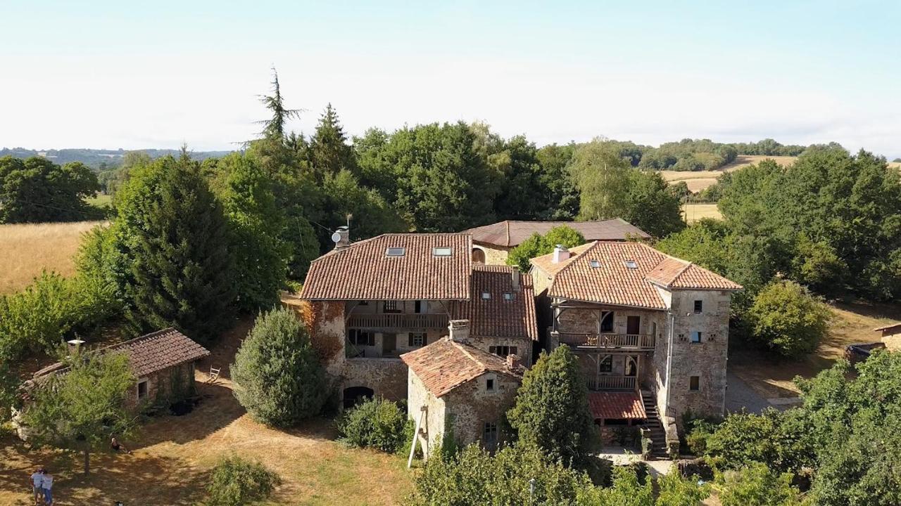Saint-Cirgues  Grande Maison De Caractere En Pierres -Superbe Vue מראה חיצוני תמונה